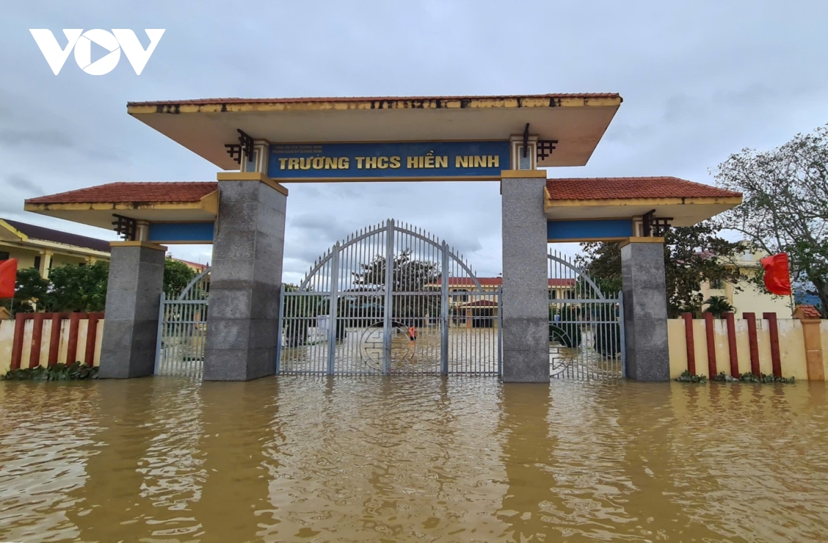 Quang Binh Ngot Mua, Lu Rut Cham, Doi Song Sinh Hoat Dan Vung Lu Gap Kho Khan Hinh Anh 13