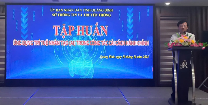 Quang Binh To Chuc Lop Tap Huan Ve Ung Dung